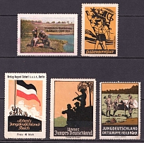 Germany, Scouts, Scouting, Scout Movement, Stock of Cinderellas, Non-Postal Stamps