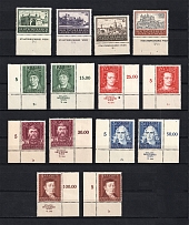1943-44 General Government, Germany Collection (Control Numbers+Text, Full Sets, MNH)