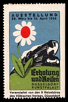 1936 Travel Agencie 'Recreation and Travel', Dusseldorf, Third Reich Propaganda, Cinderella, Nazi Germany