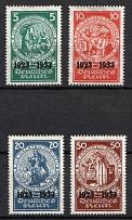1933 Third Reich, Germany (Mi. 508 - 511, Full Set, Signed, CV $620, MNH)