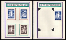 1936 XX Exhibition, Venice, Italy, Stock of Cinderellas, Non-Postal Stamps, Labels, Advertising, Charity, Propaganda (#605)