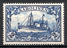 1901 Caroline Islands German Colony 2 Mark