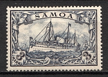 1900 Samoa German Colony 3 M