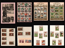 Germany, Europe & Overseas, Stock of Cinderellas, Non-Postal Stamps, Labels, Advertising, Charity, Propaganda (#64)