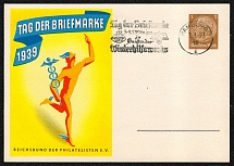 1939 Hamburg Day of the Stamp Special Postmark