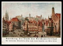 Nuremberg, Third Reich, German Propaganda, Germany, Postcard