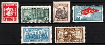 1927-28 The 10-th Anniversary of October Revolution 1917, Soviet Union, USSR (Full Set, MNH)