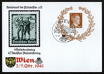 1941 National Society of Philatelists for the forty-seventh German Philatelist Day