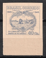 1945 Brazil, IMPERFORATED