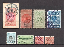 Germany Revenue Stamps Group of Stamps (Canceled)