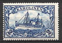 1901 Caroline Islands German Colony 2 Mark