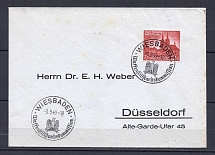 1940 Third Reich cover with special postmark Weisbaden