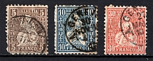 1862-81 Switzerland (CV $50, Canceled)