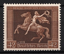 1938 Third Reich, Germany (Vertical Gum, Mi. 671 X, CV $360, Signed, MNH)
