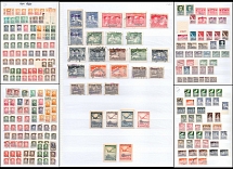 1950-51 Republic of Poland, Collection of 'Groszy' Overprints, Type 23