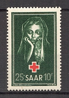 1951 Germany Saar (CV $30, Full Set, MNH)
