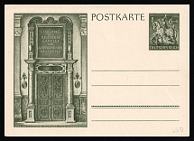 1943 'A treasure trove of German goldsmith's art', Propaganda Postal stationery, Third Reich Nazi Germany