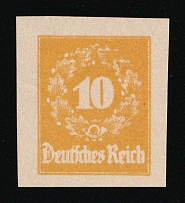 1920-21 10pf German Reich, Germany (Essay, Signed)