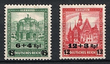 1932 Weimar Republic, Germany (Mi. 463 - 464, Full Set, CV $50)