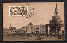 1927 two Cartmaximums with Stamps Issued in Honor of the 10th Anniversary of the Revolution