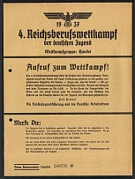 1937 Reich professional competition of the german youth