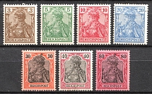 1900 German Empire, Germany (Mi. 54 - 55, 57, 59 - 60, 62, CV $200)