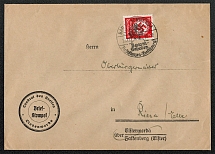 1938 Official mail franked with Sc 086 and posted 29 November