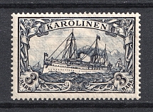 1900 3M Caroline Islands, German Colony