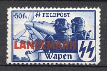1941 Germany Reich Belgian Legion (CV $235, Signed)