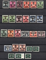 1940 General Government, Germany (Mi. 14 - 39, Full Set, CV $220, MNH)
