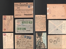 Russian Empire, Russia, Collection of Covers and Postal Stationeries