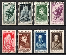 1936 Vatican (Mi. 51 - 58, Full Set, CV $600, MNH)