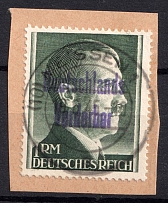 1945 1m Meissen, Germany Local Post (Mi. 21 B, Signed, Canceled, CV $80)