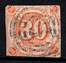 1859 30kr Thurn und Taxis, German States, Germany (Mi. 25, Canceled, CV $420)