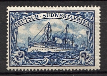 1906-19 South West Africa German Colony 2 M