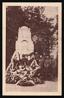 1917-1920 'Monument to war victims', Czechoslovak Legion Corps in WWI, Russian Civil War, Postcard