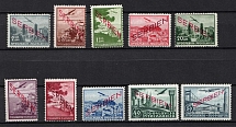 1941 Serbia, German Occupation, Germany, Airmail (Mi. 16 - 25, Full Set, CV $160)