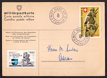 1940 Military, Field Post, Sweden, Stock of Cinderellas, Non-Postal Stamps, Labels, Advertising, Charity, Propaganda, Postcard
