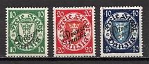 1924-25 Germany Danzig Gdansk Official Stamps (CV $15)