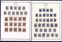 Poland, Postage Due Stamps Collection (26 Pages)