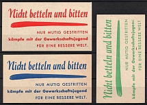 'Don't Beg and Ask, Only Brave Fight', German Propaganda, Germany