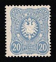 1880 20pf German Empire, Germany (Mi. 42 I aa, CV $390)