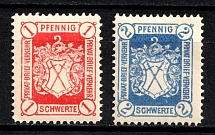 1887 Schwerte Courier Post, Germany (CV $25)