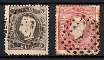 1867-70 Portugal (CV $85, Canceled)