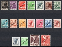 1948 West Berlin, Germany (Mi. 1 - 16, 18 - 19, CV $120)