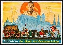 1934 Reich party rally of the NSDAP in Nuremberg, Nuremberger finery moves through all the land