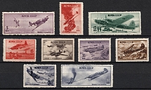 1946 Air Force During World War II, Soviet Union, USSR, Russia (Full Set, MNH)