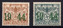 Field Railway Stamps, General Government, Germany (MNH)