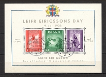 1938 Iceland Block (CV $30, Canceled)