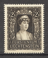 1933-35 Liechtenstein 2 Fr (CV $170)